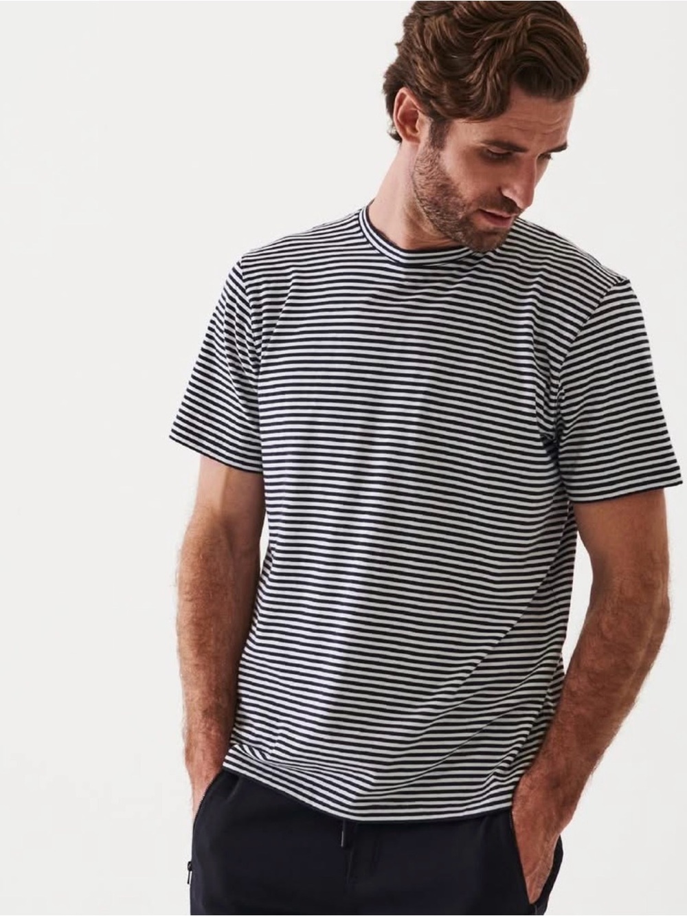 Patrick Assaraf Nautical Crewneck Men's T-Shirt